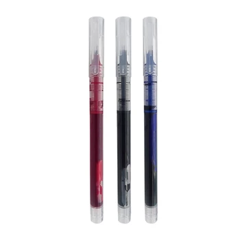 0.5 mm Siyah/Mavi/Kırmızı Jel Kalem Çabuk Kuruyan Mürekkep Ekstra İnce Nokta Kalemler Mikro Astar Kalem Sıvı Mürekkep Fineliner Kalem, paket o W3JD