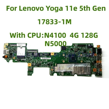 02DC241 17833-1M Lenovo Yoga 11e 5th Gen Laptop Anakart CPU: N4100 4G 128G %100 % Test TAMAM Teslimattan Önce