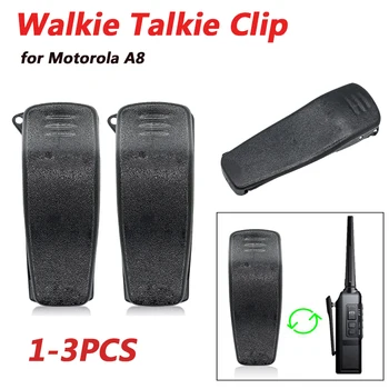 1-3 ADET Radyo Walkie Talkie Kelepçe Motorola A8 Kemer Klipsi Walkie Talkie Yedek Parçalar kaymaz Bel Klip Aksesuarları
