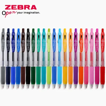 1 adet Zebra SARASA JJ15 Suyu Çok renkli Jel Kalem Renk Jel Kalem Öğrenci Ofis Yazma Boyama Malzemeleri 0.5 mm 20 renk