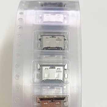 10 ADET Orijinal Samsung Galaxy A30 A50 A70 A705F A20 A40 A60 A51 A71 USB şarj istasyonu Fiş Şarj Bağlayıcı Soket