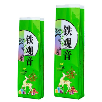 250g Çin TieGuanYin çay seti vakumlu plastik poşetler Anxi Tikuanyin Oolong Çay Geri Dönüşümlü Sıkıştırma HİÇBİR Ambalaj Çanta