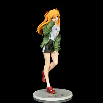25CM Kutulu Anime EVA Asuka Langley Soryu Figürü Etek GK PVC Aksiyon Modeli Koleksiyon model bebek Dekoratif Süsler Hediyeler