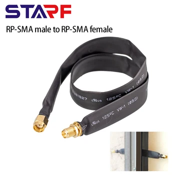 40 cm Düz Koaksiyel Uzatma Pigtail RP-SMA Erkek RP-SMA Dişi Kablo İçin 802.11 ac, 802.11 n, 802.11 g,802.11 b WiFi Adaptörleri