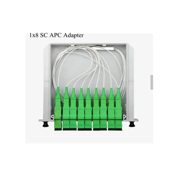 5 ADET Kaset Tipi fiş 1*4/1*8 Fiber Optik Bölücü SC / APC konektörü