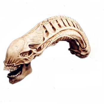 70 cm Xenomorph alien kafatası modeli Cadılar Bayramı Dekorasyon iskelet modeli giger'in alien modeli