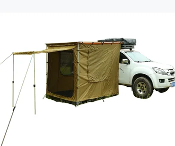 araba yan çadırı için suya dayanıklı araba foxwing tente ek odası