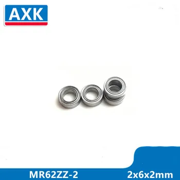 AXK 10 Adet MR62ZZ - 2 692-2 R-620ZZ 2x6x2mm sabit bilyalı rulman Minyatür rulman Yüksek kalite