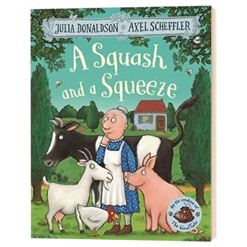 Bir Kabak ve Sıkma, Julia Donaldson 3 4 5 6 yaş çocuk kitapları, ingilizce resimli kitap, 9781509804788