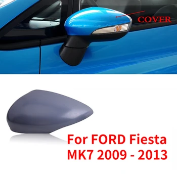 CAPQX Yan dikiz aynası kapağı dikiz aynası kapağı konut Kapağı Hood Kabuk FORD Fiesta İçin MK7 2009 2010 2011 2012 2013