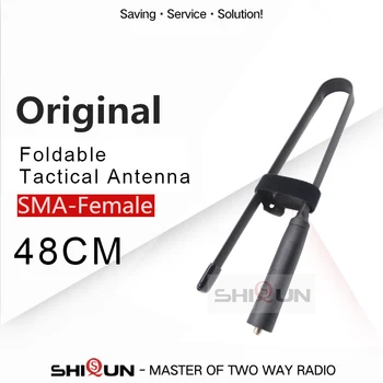 CS Taktik Anten Bobin Yükü VHF UHF 144/430Mhz Walkie Talkie için UV-K5 Baofeng UV - 13 Pro UV-5R UV-82 BF - 888S UV-S9 Artı Radyolar