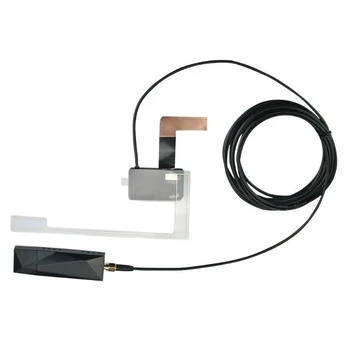 DAB + Anten USB Adaptörü Alıcısı araba android müzik seti Oynatıcı SMA DAB Alıcısı Kutusu otomobil radyosu Anten Anten Kablosu