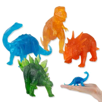 Dinozor Dikiş Eğitici Oyuncaklar Tyrannosaurus Rex Stegosaurus Salta Dinozor vitrin modeli Çocuklar için Hediye