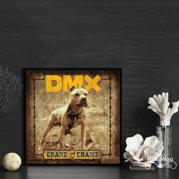DMX Grand Champ Müzik albüm kapağı Posteri Tuval sanat baskı Ev Dekor duvar tablosu (Çerçeve Yok )