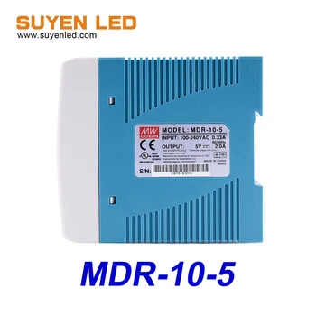 En iyi Fiyat ORTALAMA KUYU MDR-10-5 10 W 5 V 2A Anahtarlama Güç Kaynağı
