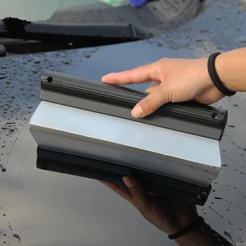 Esnek Yumuşak Silikon Silecek Araba Pencere Temizleme Cam Kazıyıcı Silikon Kullanışlı Silecek Araba Bıçak Temiz Kazıma Film Kazıyıcı