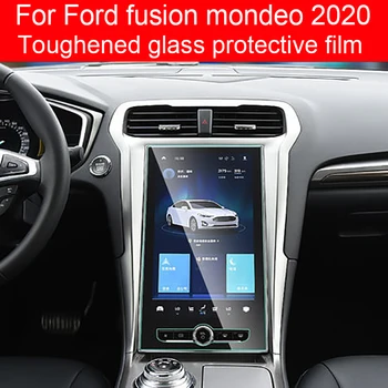 Ford Mondeo 2020 için Araba GPS Navigasyon Filmi LCD Ekran Temperli Cam koruyucu film Anti-Scratch Film Aksesuarları 12.8 İnç