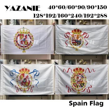İspanya Deniz Üslerinde ve Sahil Savunmasında Kullanıldı 1701-1771 İspanyol Bayrakları Görgü Kuralları Deniz Asteğmeni Basit Donanma Carlos III Donanma Bayrakları