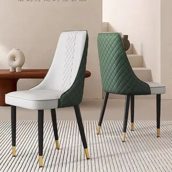 Mutfak İskandinav yemek sandalyeleri Accent Tasarımcı Barhocker Modern yemek sandalyeleri Salon Restoran Cadeira Gamer dış mekan mobilyası