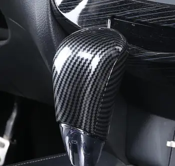 Nissan X-Trail 2014-2020 için ABS Krom Vites kolu kafa dekoratif kapak Anti-scratch koruma dekorasyon araba aksesuarları
