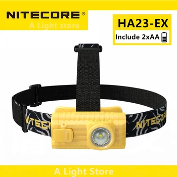 NİTECORE HA23-Ex far çalışma far aracı kafa ışık şarj edilebilir balıkçılık fener taşınabilir kafa feneri