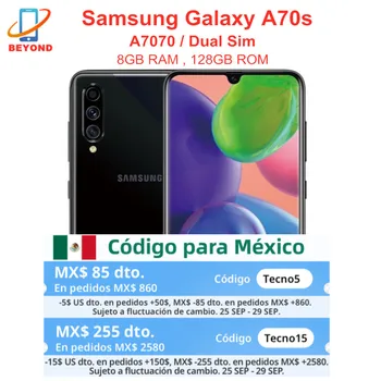 Orijinal Samsung Galaxy A70S A7070 Çift Sım 8 GB RAM 128 GB Octa Çekirdek 6.7