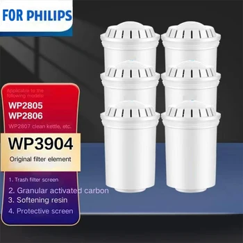 Philips için WP3904 kompozit filtre elemanı klorsuzlaştırma yumuşatma adaptif su arıtma su ısıtıcısı WP2806 / 2807