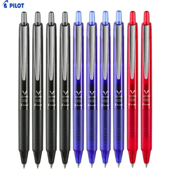 Pilot Vcorn Vurmak Geri Çekilebilir Haddeleme Tükenmez Kalem, 0.5 mm Ekstra İnce Nokta Tükenmez Pürüzsüz Yazma Kalemler, yerine Mavi Siyah Kırmızı mürekkep