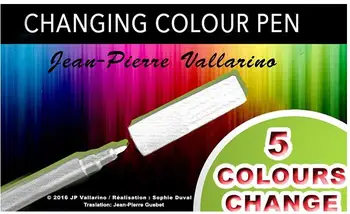 Renk Değiştiren Kalem Jean-Pierre Vallarino sihirli hileler