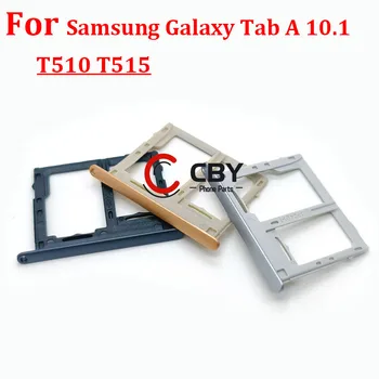 Samsung Galaxy Tab için Bir 10.1 T510 T515 Sim Kart Yuvası Tepsi Tutucu Sim Kart Okuyucu Soket