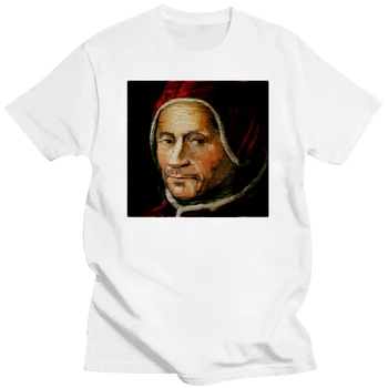 Tasarımcı T Shirt Resimleri Boyama Adrian Vı Hollandalı Papa Tarihi Sanat T Shirt Erkek Kısa Kollu O Boyun T Gömlek