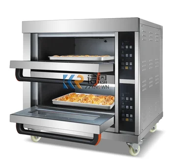 Ticari Bisküvi Aperatif fırıncılık makineleri Ekipmanları Elektrikli Pizza pişirme fırını Ekmek Ekmek Yapma makinesi