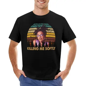 Vintage Retro Lauryn Hills T-Shirt özel t shirt tasarım kendi kazak erkek şampiyonu t shirt
