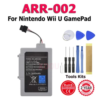 XDOU Yüksek Kaliteli ARR-002 Pil Nintendo Wii U Gamepad İçin Eşlik Eden Araçlar
