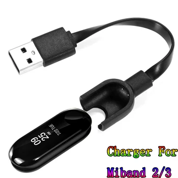 Xiao mi mi Band 2 için 3 şarj aleti kablosu El Halka Şarj Kablosu akıllı bilezik mi Band 2 3 Aksesuarları USB Veri Şarj Hattı