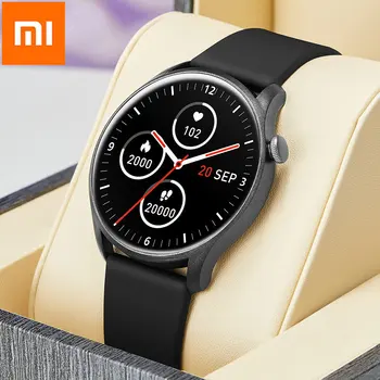Xiaomi Mijia Spor Tam dokunmatik ekranlı akıllı saat Erkekler için Spor İzci Smartwatch IP67 Su Geçirmez Bluetooth Saat