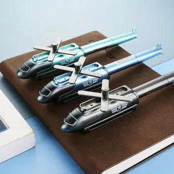 Yaratıcı uçak jel kalem kurşun mekanik kurşun kalem öğrenci malzemeleri ofis