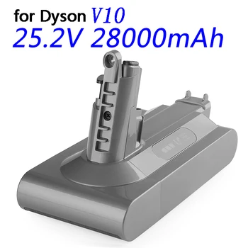 Yeni 25.2 V Pil 12800mAh Yedek Pil için V10 Mutlak Telsiz elektrikli el süpürgesi Dyson V10 Pil