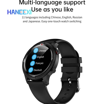 Yeni Bluetooth Çağrı akıllı saat Erkekler Yerel Müzik Spor İzci spor Smartwatch destek Japon İsveççe Danca Hollandaca dil