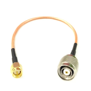 Yeni Modem Koaksiyel Kablo SMA Erkek RP-TNC fiş konnektörü RG316 15 CM 6 inç Adaptörü RF Pigtail