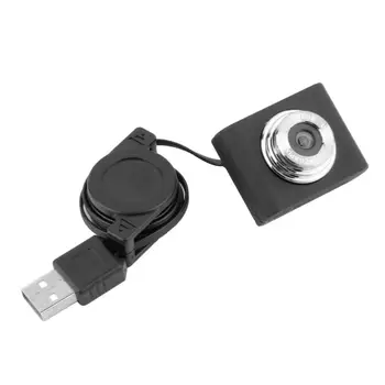 Yeni yüksek çözünürlüklü mikro USB2.0 5 M geri çekilebilir klip webcam laptop için 5 megapiksel USB geri çekilebilir kablo kamerası