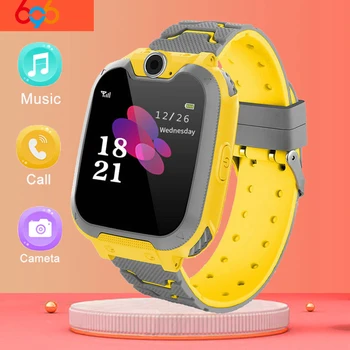 YENİ Çocuk Akıllı Oyun Saatler Bulmaca Oyunu Müzik Smartwatch Kamera Hesap Makinesi SIM Kart Telefon Görüşmesi Çocuklar Akıllı Saat İzle
