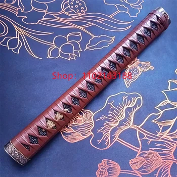 Yüksek Kaliteli Kolu Tsukası Kabza Alaşım Fuchi Kashira Menuki Japon Gerçek Japonya Samurai Katanan Kılıç Parçaları Çok Güzel
