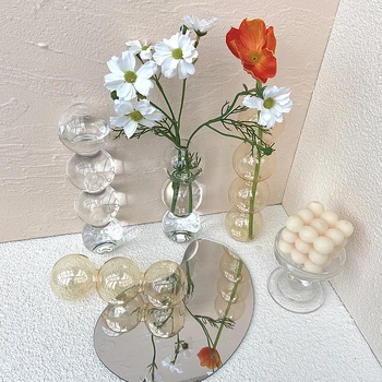 Çiçek Vazo Ev dekor vazosu Vazo Dekoratif Teraryum Konteyner Masa Süsleri Küçük Vazo