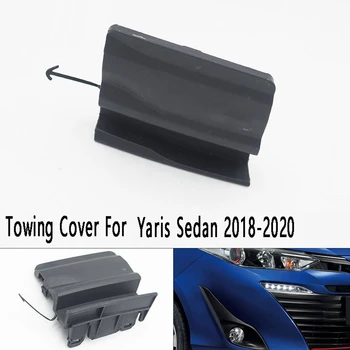 Ön Tampon çekme Kancası ayar kapağı Kapak Römork Garnitür Kapağı çekme kapağı Toyota Yaris Sedan 2018-2020 için